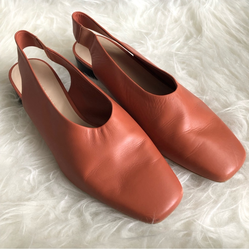 Everlane Square Toe Slingback